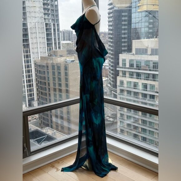 🆕 RAT & BOA 🧿 NWOT Rafinha Maxi Dress, Blue Green, Sz XL US 10 - Picture 6 of 15